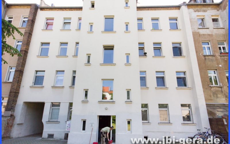 Rückansicht Gebäude