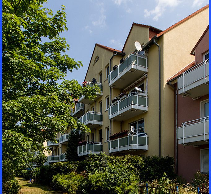 Vermietete Wohnung mit Balkon, TG Stellplatz in Leipzig