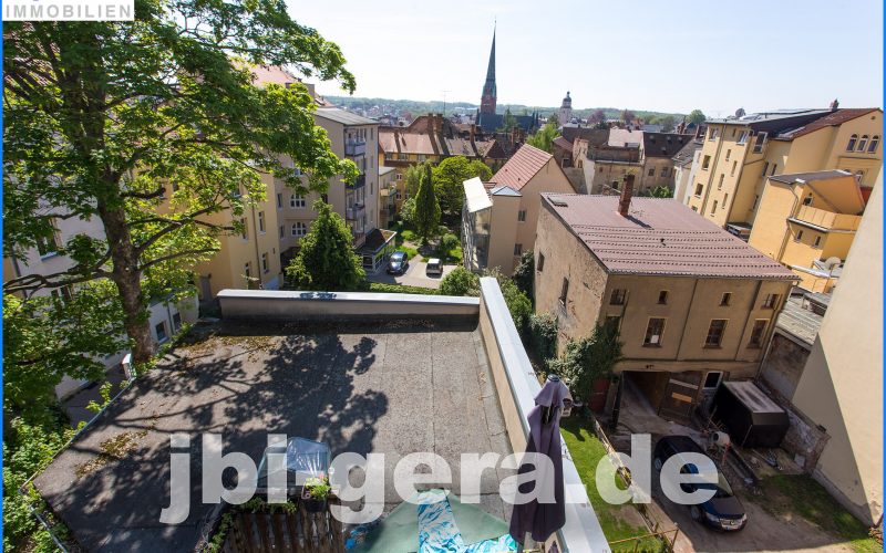 Aussicht, Dachgeschosswohnung