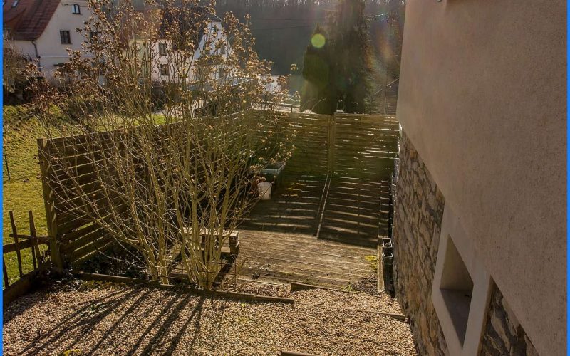 Terrasse am Haus