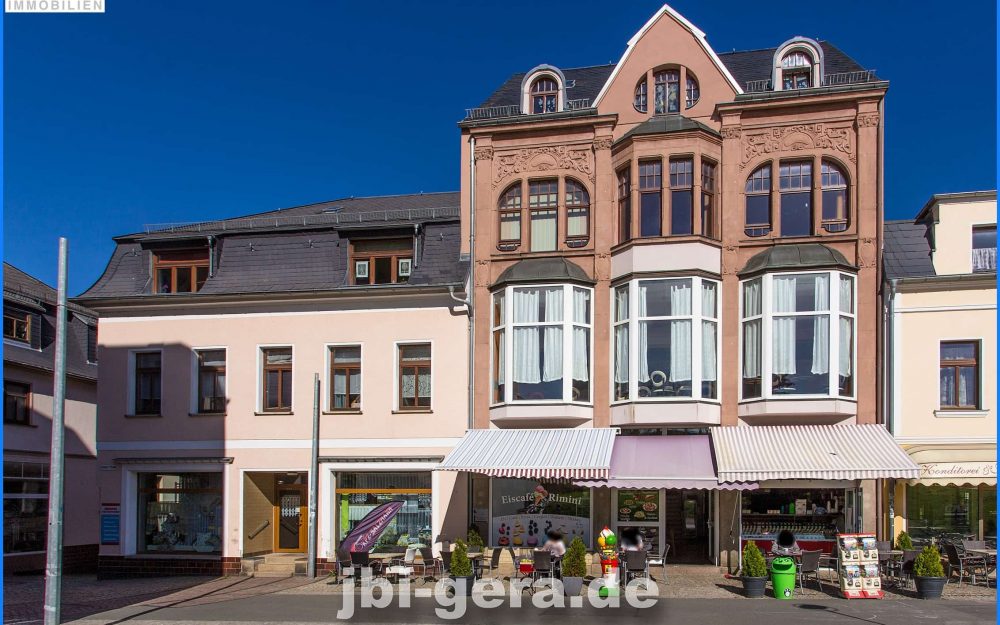 2 WGH, vollvermietet, Rendite 10 %, im Zentrum von Zeulenroda