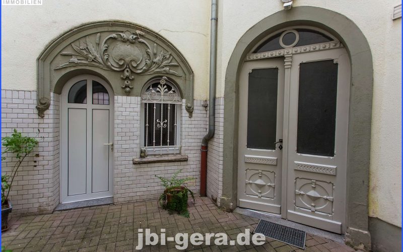 Innenhof Hauseingang