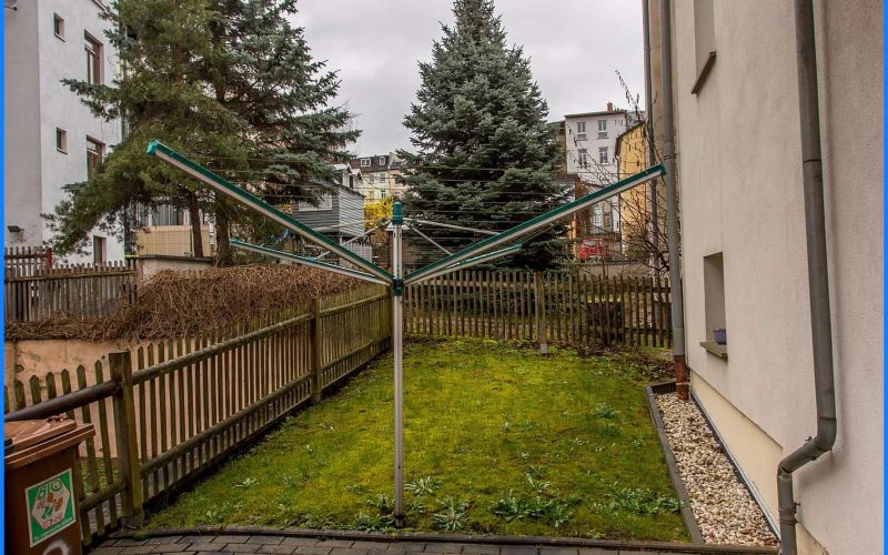 Grundstück mit Wäscheplatz