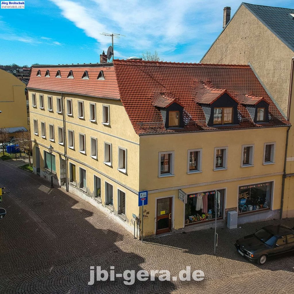 Wohn-und Geschäftshaus in Meerane, Faktor 9,26 mit Potential