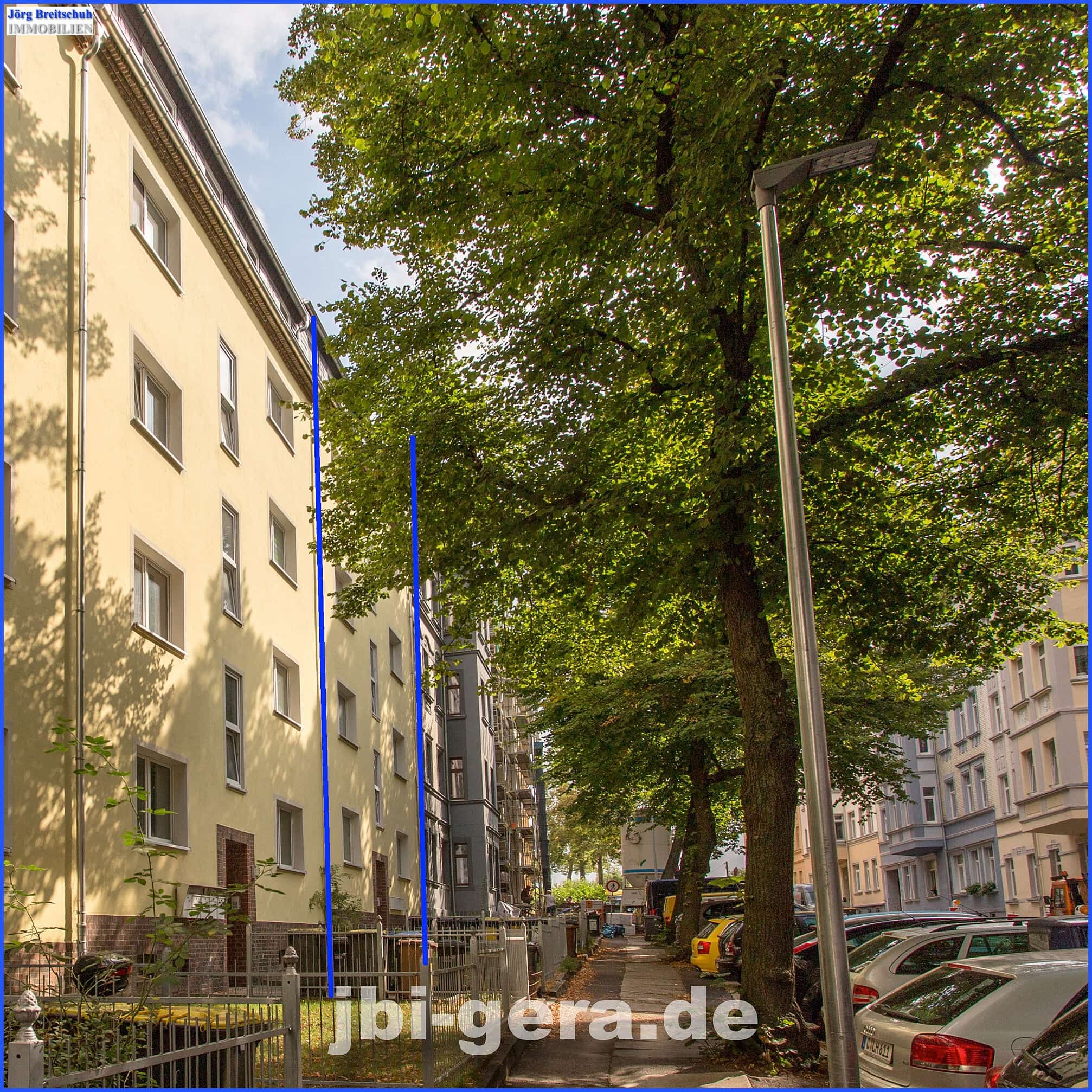 MFH in ruhiger Seitenstraße in Chemnitz zu verkaufen.