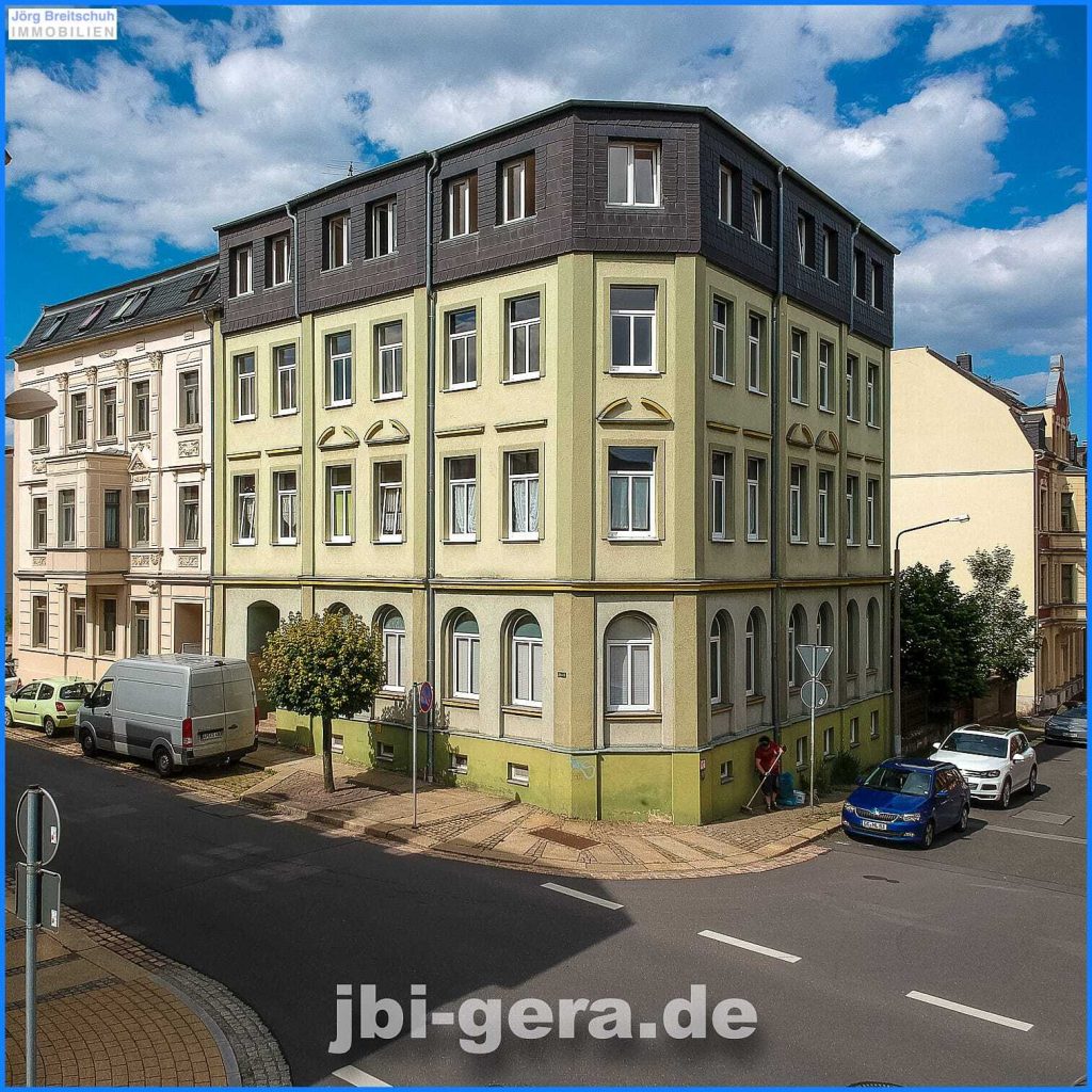 Mehrfamilienhaus mit solide Redite in beliebter Lage von Meerane