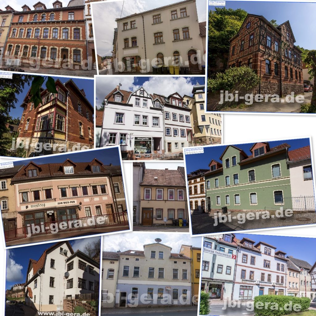 Portfolio 11 MFH, im Speckgürtel von Jena, stabil vermietet im Luftkurort Stadtroda Portfolio 11 MFH, im Speckgürtel von Jena, stabil vermietet im Luftkurort Stadtroda