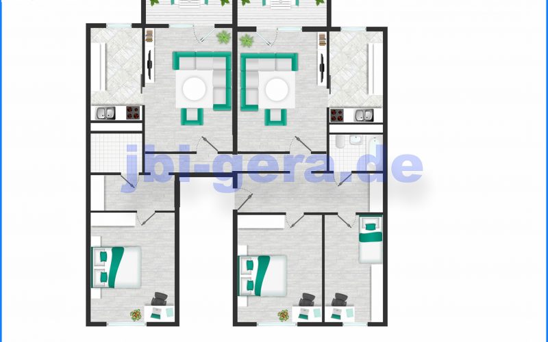 Grundriss 5 Raum