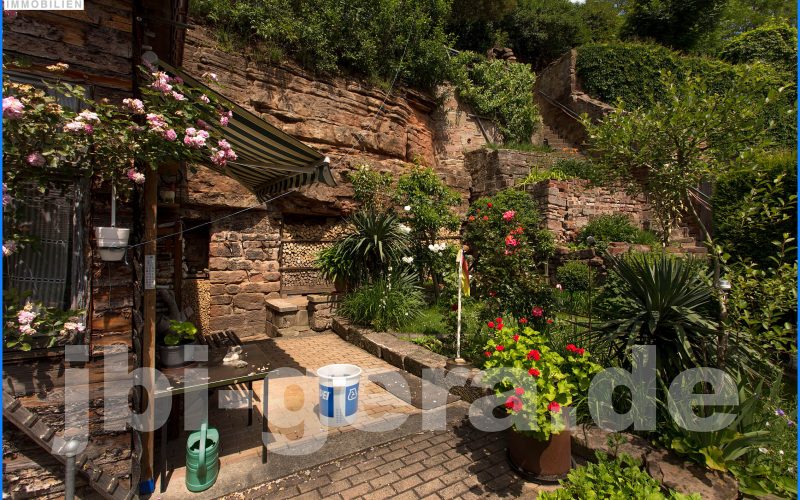Terrasse im Garten