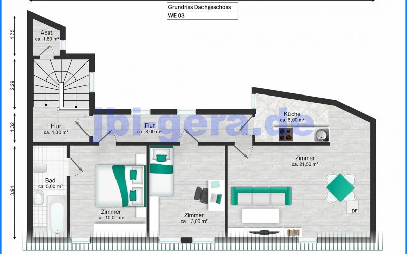 Grundriss DG