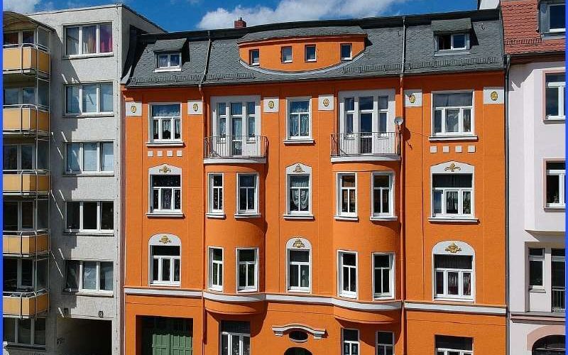 Ansicht Gebäude