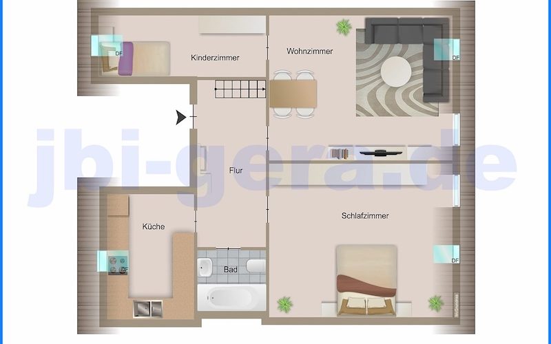 Altenburger 51 DG unten