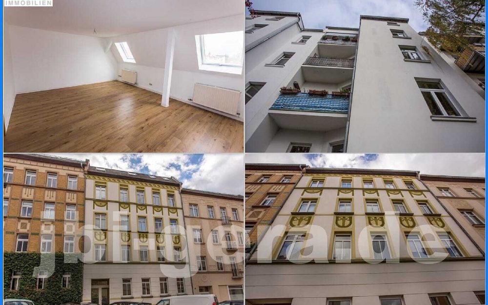 Mehrfamilienhaus mit 5 Wohnungen mit Balkonen im gefragten Gera-Ostviertel! 9,29 % Rendite(soll)