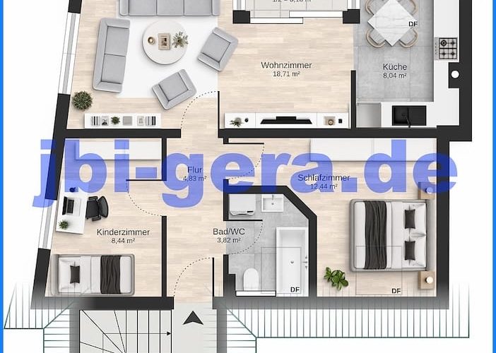 Grundriss Hinterhaus