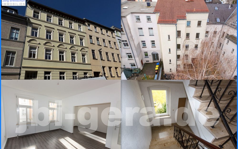 MFH geteilt nach WEG, mit Gartengrundstück in guter Lage, Gera-Ostviertel 8,74 % Rendite (soll)