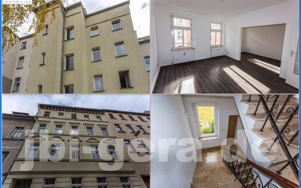 MFH geteilt nach WEG, kleines Gartengrundstück in guter Lage, Gera-Ostviertel 9,25 % Rendite(soll)