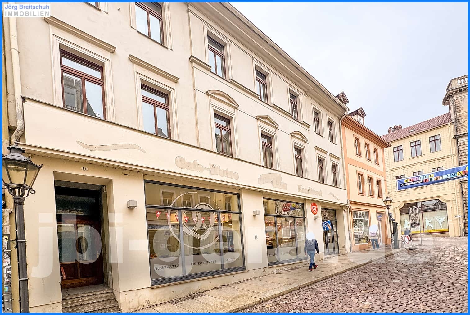 Altenburg-Zentrum: Renditestarkes Wohn- & Geschäftshaus mit Terrasse