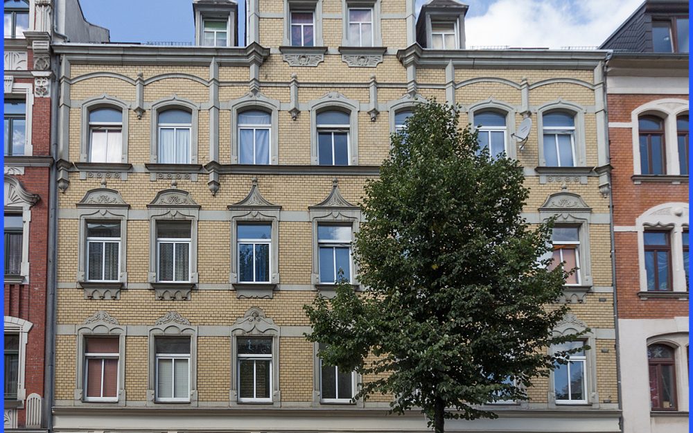 Vollvermietet – Mehrfamiliehaus mit Balkon und Fahrstuhl in Chemnitz zu verkaufen