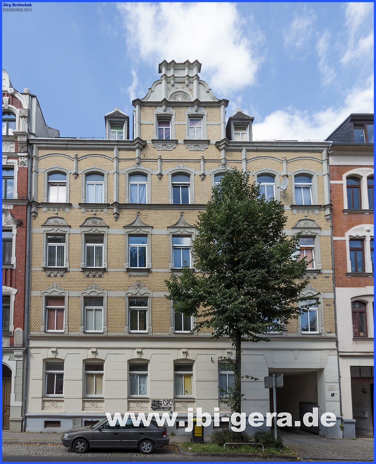 Vollvermietet – Mehrfamiliehaus mit Balkon und Fahrstuhl  in Chemnitz zu verkaufen